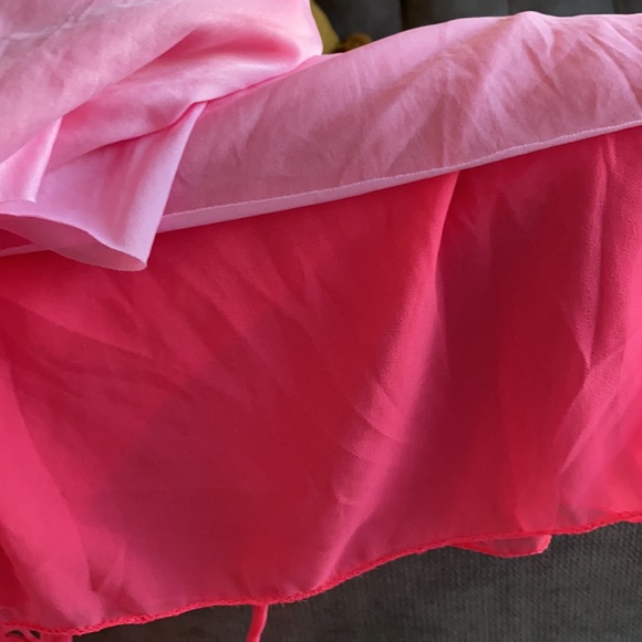 Pink Chiffon Summer Beach Dress - Picture 9 of 9